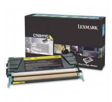 LEXMARK C748H1YG тонер-картридж желтый