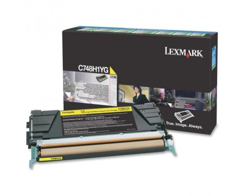 LEXMARK C748H1YG тонер-картридж желтый