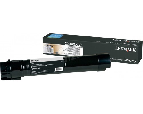 LEXMARK C950X2KG тонер-картридж черный