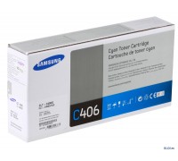 SAMSUNG CLT-C406S/SEE тонер-картридж голубой