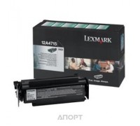 LEXMARK 12A4715 тонер-картридж черный