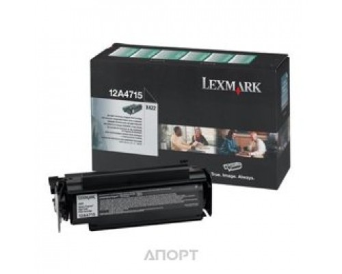 LEXMARK 12A4715 тонер-картридж черный