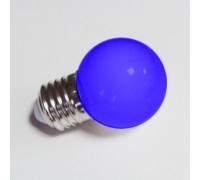 Лампа для Белт лайта 5-и диодная E27 синяя