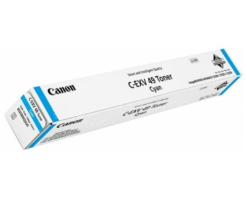 Canon C-EXV49C 8525B002 тонер-картридж голубой