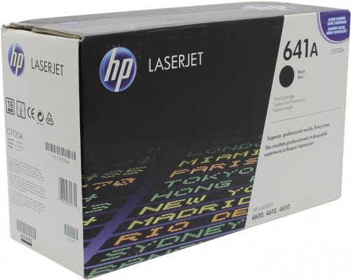 HP C9720A (641A) тонер-картридж черный