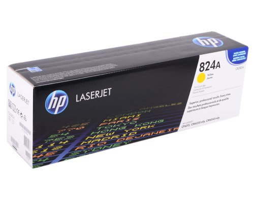 HP CB382A (824A) тонер-картридж желтый