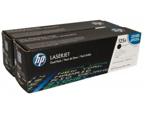 HP CB540AD (125A) тонер-картридж черный