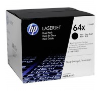 HP CC364XD (64X) тонер-картридж черный двойная упаковка