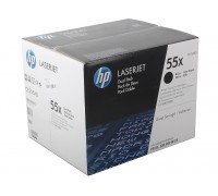 HP CE255XD (55X) тонер-картридж черный двойная упаковка