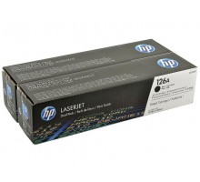 HP CE310AD (126A) тонер-картридж черный двойная упаковка