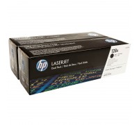 HP CE320AD (128A) тонер-картридж черный двойная упаковка