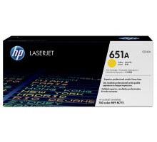 HP CE342A / CE342AC (651A) тонер-картридж желтый