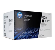 HP CE505D (05A) тонер-картридж черный двойная упаковка