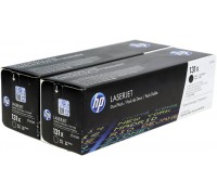 HP CF210XD (131X) тонер-картридж черный двойная упаковка