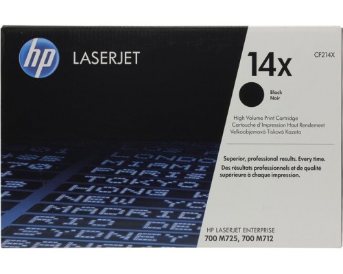 HP CF214X (14X) тонер-картридж черный