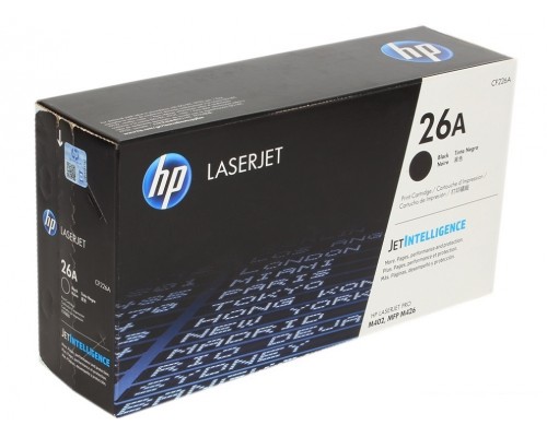 HP CF226A (26A) тонер-картридж черный