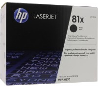 HP CF281X (81X) тонер-картридж черный