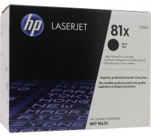 HP CF281X (81X) тонер-картридж черный