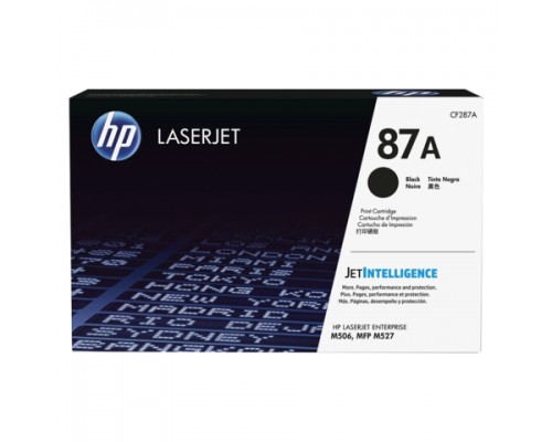 HP CF287A (87A) тонер-картридж черный