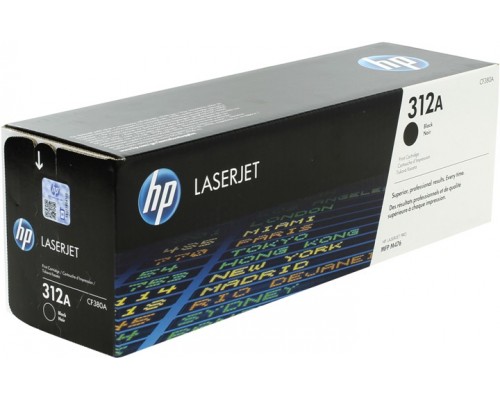 HP CF380A (312A) тонер-картридж черный