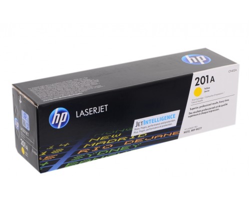 HP CF402A (201A) тонер-картридж желтый