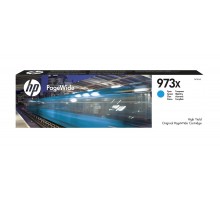 HP F6T81AE (973X)  картридж голубой увеличенной емкости