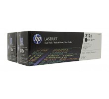 HP CF380XD (312X) тонер-картридж черный двойная упаковка