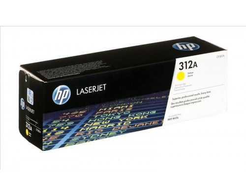 HP CF382A (312A) тонер-картридж желтый