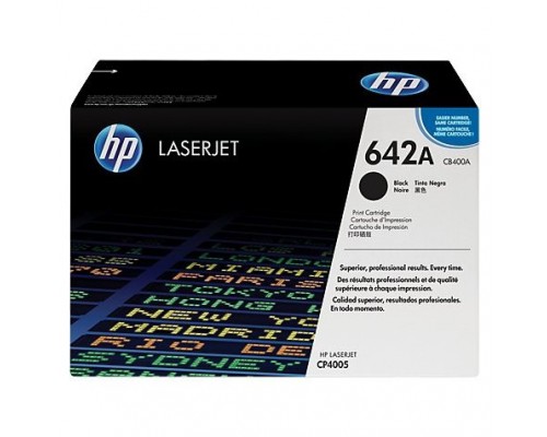 HP CB400A (642A) тонер-картридж черный