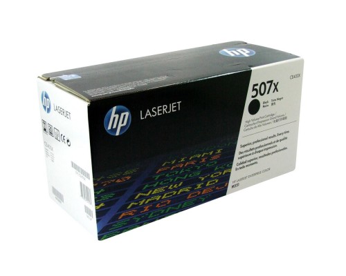 HP CE400X (507X) тонер-картридж черный