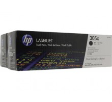 HP CE410XD (305X) тонер-картридж черный двойная упаковка