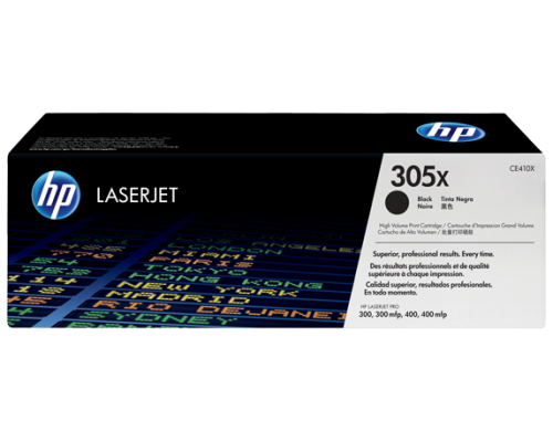 HP CE410X (305X) тонер-картридж черный