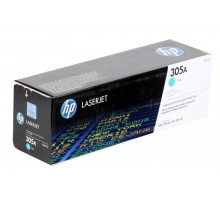 HP CE411A (305A) тонер-картридж голубой