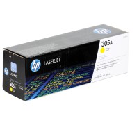 HP CE412A (305A) тонер-картридж желтый