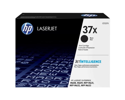 HP CF237X (37X) тонер-картридж черный