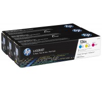 HP CF341A (126A) комплект картриджей