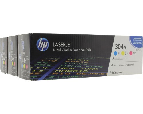 HP CF372AM (304A) комплект картриджей 