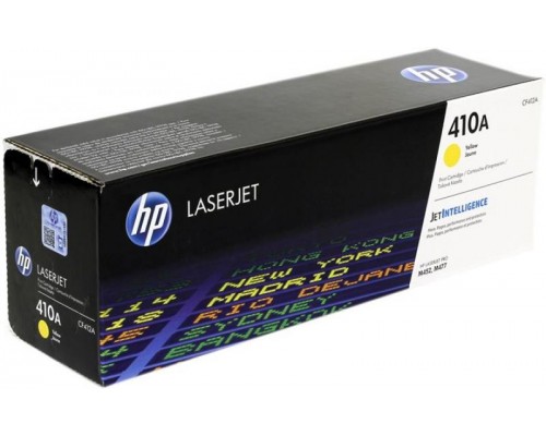 HP CF412A (410A) тонер-картридж желтый