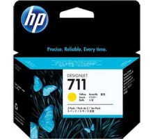 HP CZ136A (711) желтый (3 картриджа CZ131A)