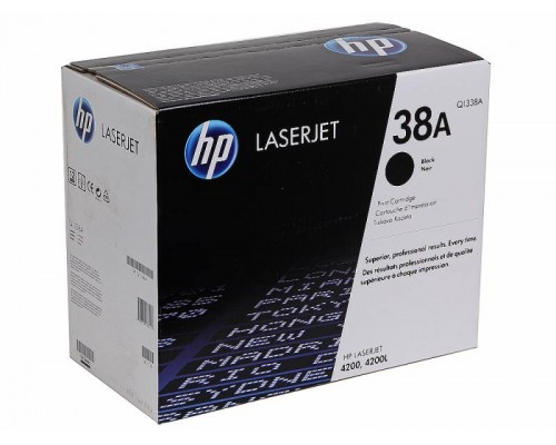 HP Q1338A (38A) тонер-картридж черный