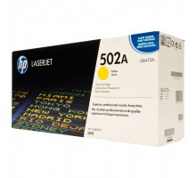 HP Q6472A (502A) тонер-картридж желтый