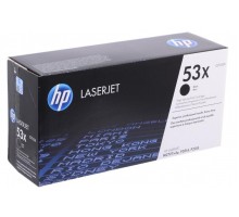 HP Q7553X (53X) тонер-картридж черный 