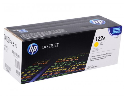 HP Q3962A (122A) тонер-картридж желтый