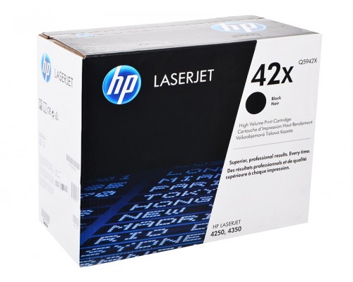 HP Q5942X (42X) тонер-картридж черный