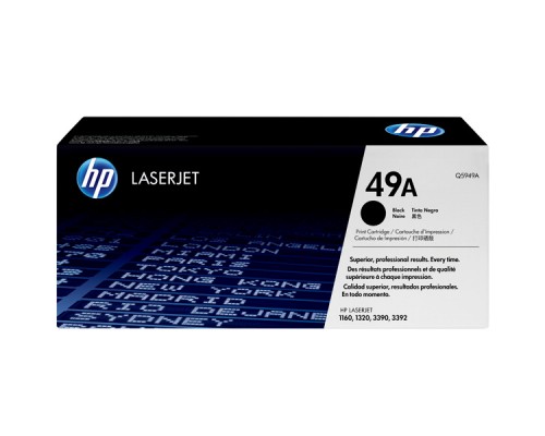 HP Q5949A (49A) тонер-картридж черный