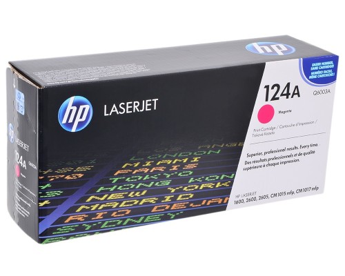 HP Q6003A (124A) тонер-картридж пурпурный