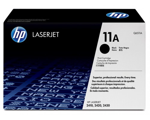 HP Q6511A (11A) тонер-картридж черный