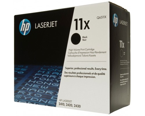 HP Q6511X (11X) тонер-картридж черный