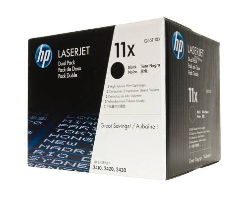 HP Q6511XD (11X)  тонер-картридж черный