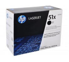 HP Q7551X (51X) тонер-картридж черный